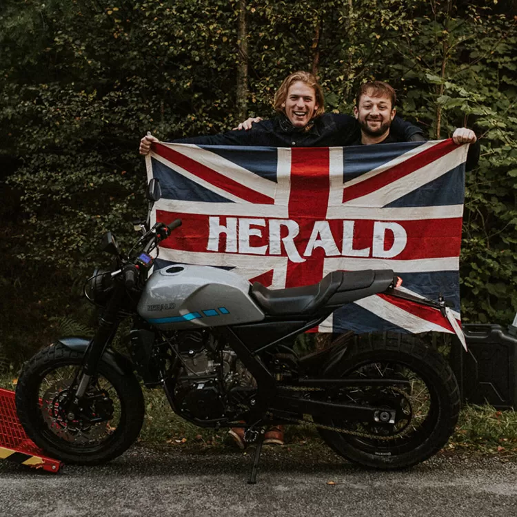 Herald motorbike cheap